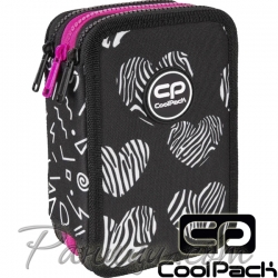 2022 Cool Pack Jumper 3 Пълен несесер с 3 ципа Math Hearts E67568